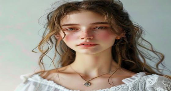 使用ai美女生成器前的普通手机拍摄照片，画质模糊、构图随意、缺乏美感，作为对比参照